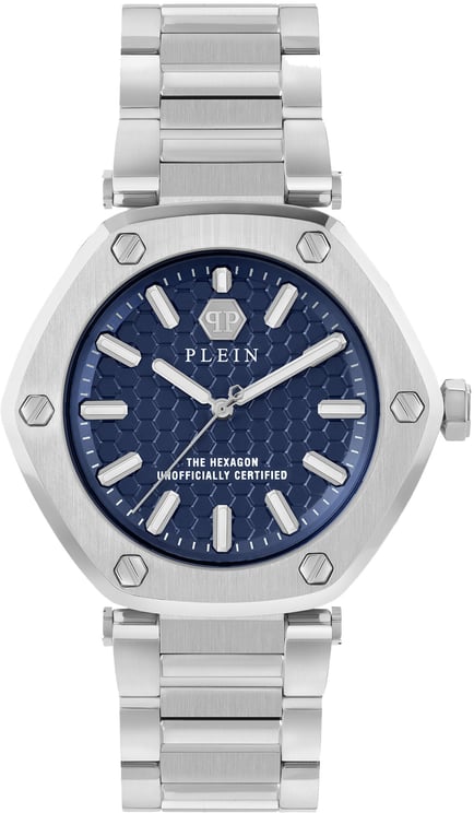 Philipp Plein PW1BA0423 The Hexagon horloge 38 mm