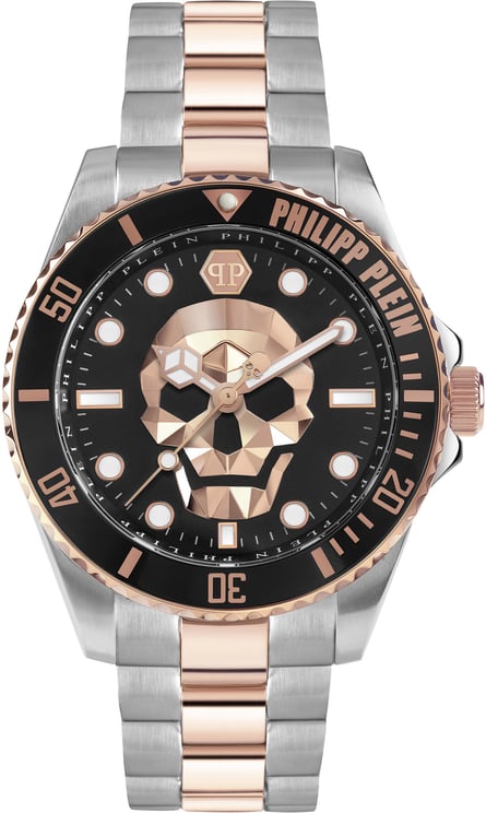 Philipp Plein PWOAA0822 The Skull Diver horloge 44 mm