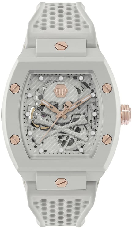 Philipp Plein PWVBA0123 The Skeleton Ecoceramic horloge