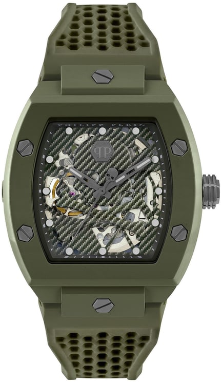 Philipp Plein PWVBA0223 The Skeleton Ecoceramic horloge