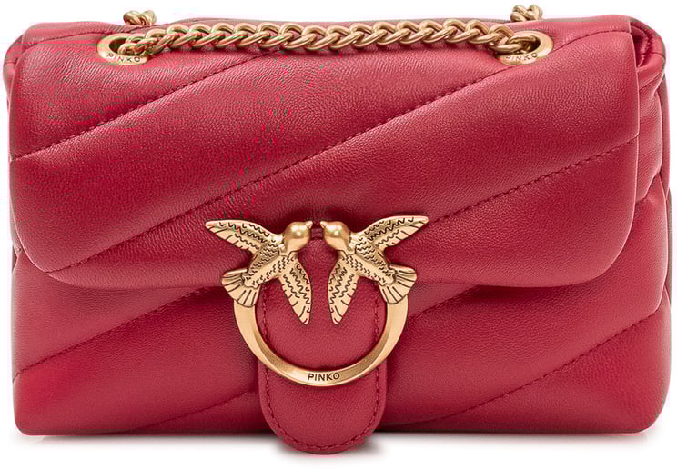 Pinko Borsa Love Puff Baby Trapuntata con Patta e Tracolla