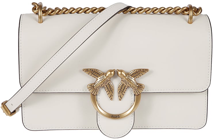 Pinko Love One Mini Bag White