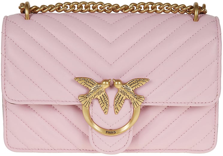 Pinko Love One Mini Simply Bag Pink
