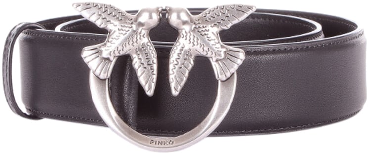 Pinko Belts Nero Silver