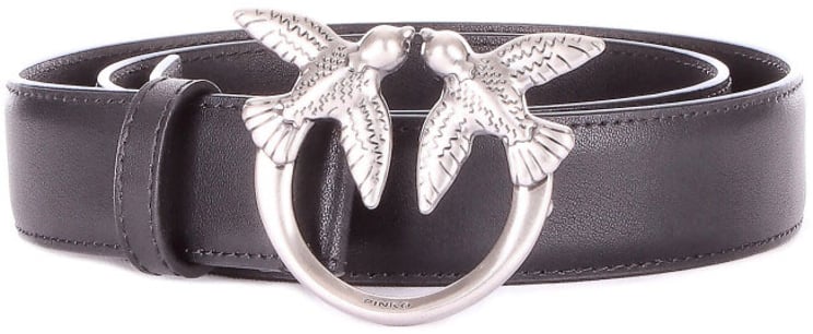 Pinko Belts Nero Silver
