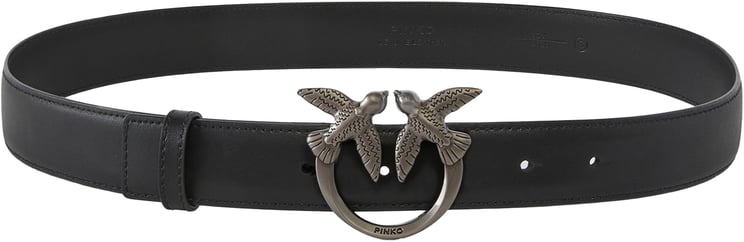Pinko Belts Neroold Silver