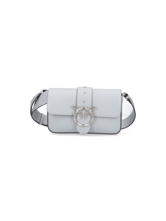 Pinko Soft Leather Shoulder Bag