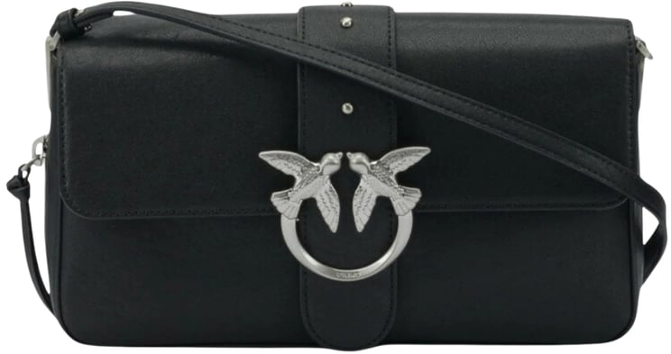 Pinko Bags Nero Limousine Matt Silver