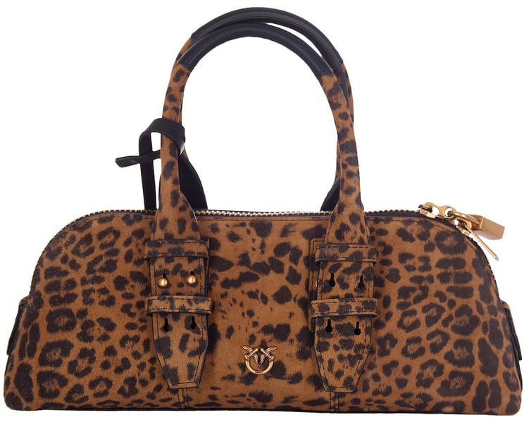 Pinko Bags Maculato/Marrone/Antique Gold