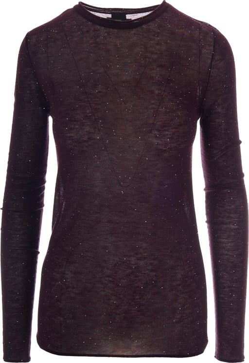 Pinko Sweaters Viola Prugna Perfetto
