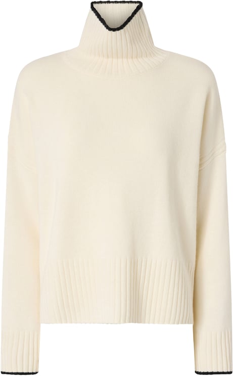 Pinko Sweaters Bianco Meringa