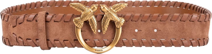 Pinko Belts Marrone Leoneantique Gold