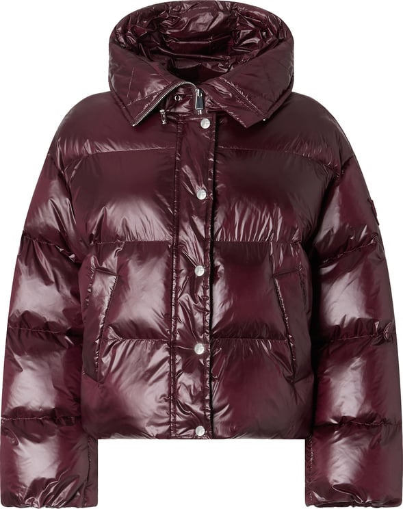 Pinko Coats Bordeaux Scuro