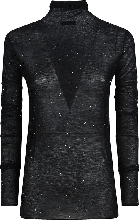 Pinko Moss Turtle Neck Sweater Black