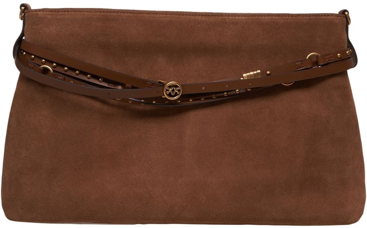 Pinko Suede shoulder bag
