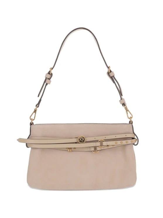 Pinko Belt Mini Oval Buckle Shoulder Bag