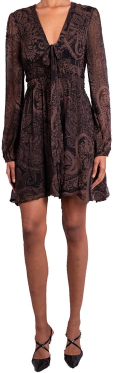 Pinko Dress Brown