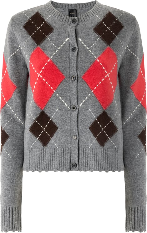 Pinko Sweaters Grigio/Marrone