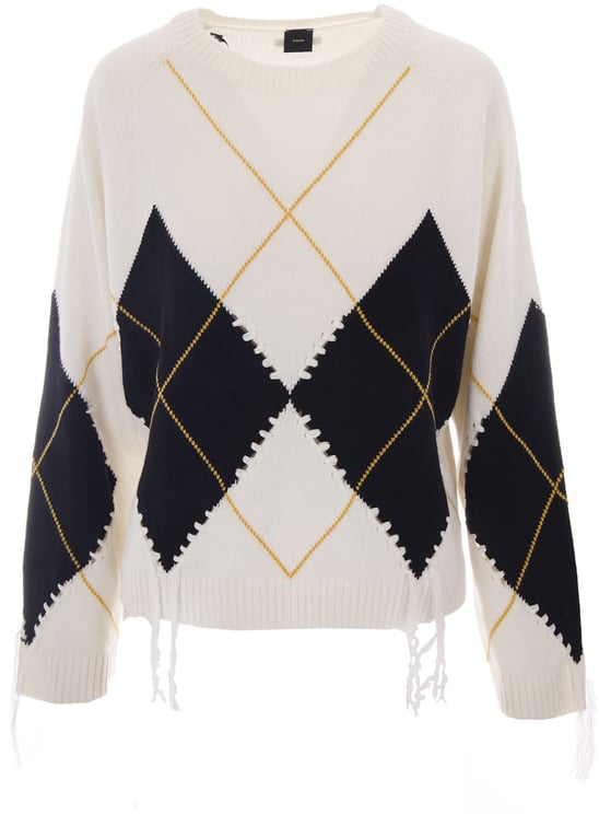 Pinko Sweaters Panna/Nero