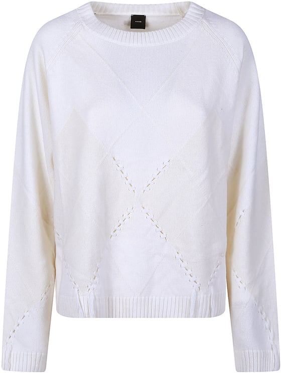 Pinko Berna Round Neck Sweater Nude