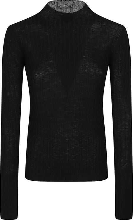 Pinko Muggito Round Nek Sweater Black