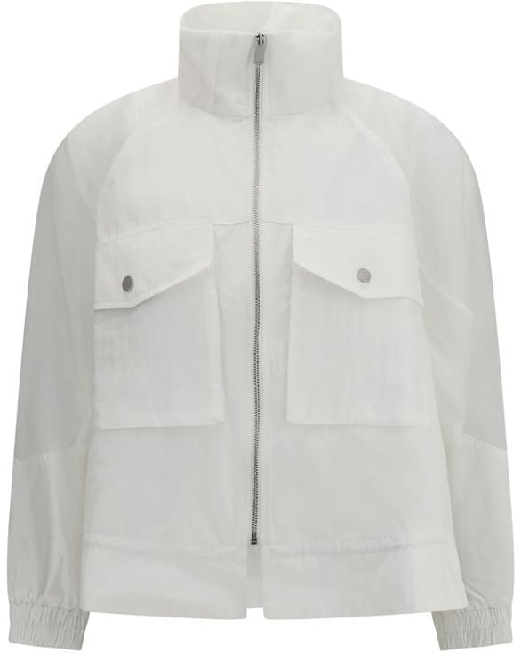 Pinko PINKO White Polyester Shell Jacket