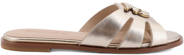 Pinko Sandals Metalizzati