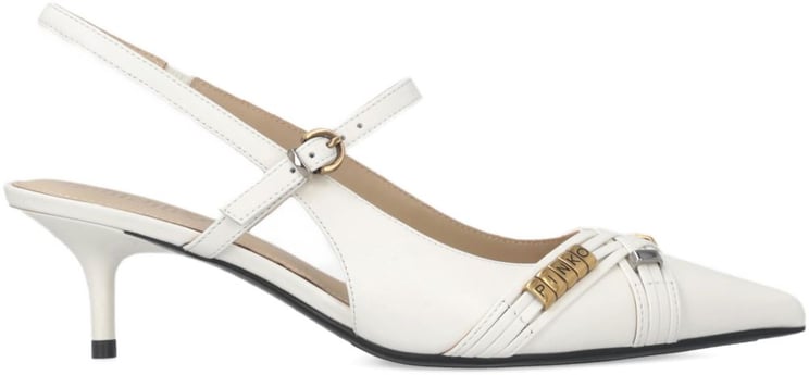 Pinko With Heel White