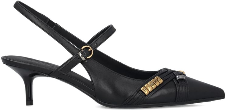Pinko With Heel Black