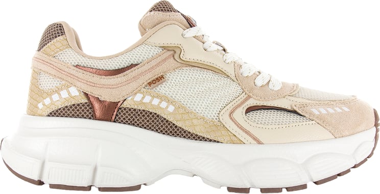 POELMAN POSH By Poelman Lis sneaker beige wit