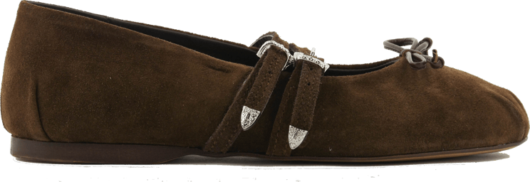 Posa Vita Ballerina Dark Brown