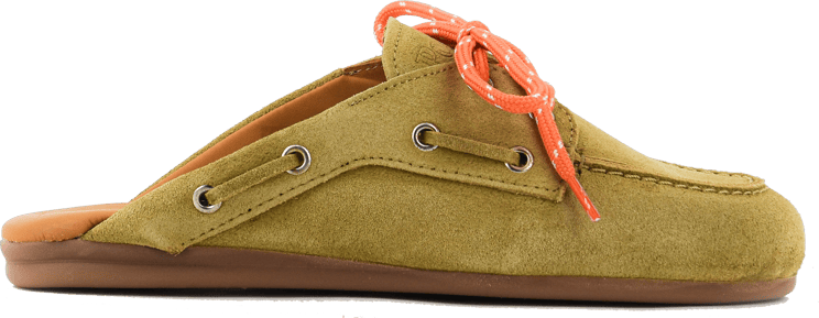 Posa Boat Loafer Mule Tan
