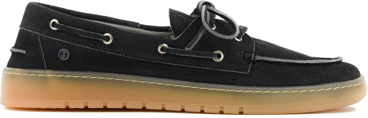 Posa Boatloafer Man Blue Suede Butcher Edit.