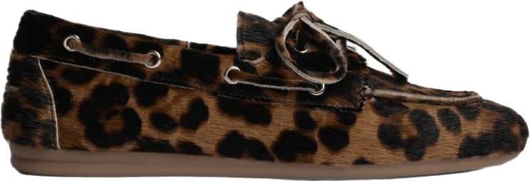 Posa Flat Shoes Leopard Print