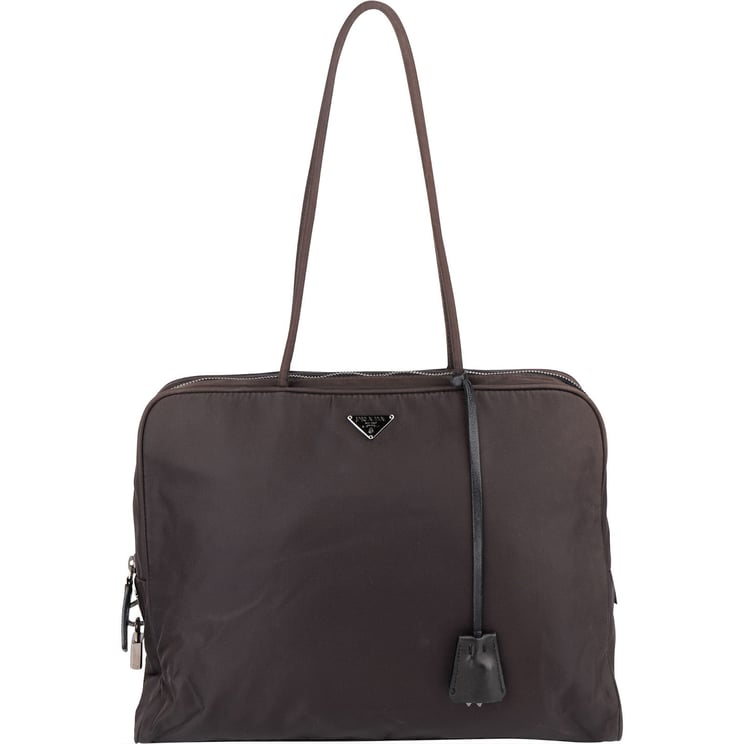 Prada Prada Nylon Triangle Shoulder Bag