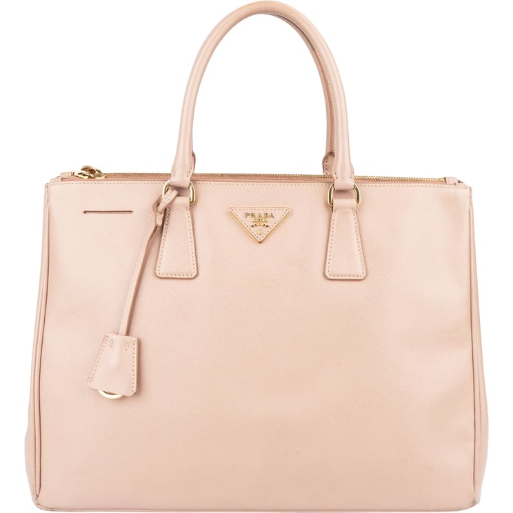 Prada Prada Saffiano Leather Galleria Tote Handbag