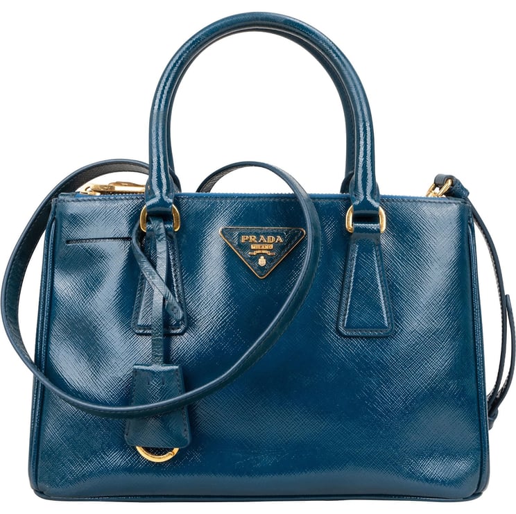 Prada Prada Saffiano Vernice Galleria Handbag
