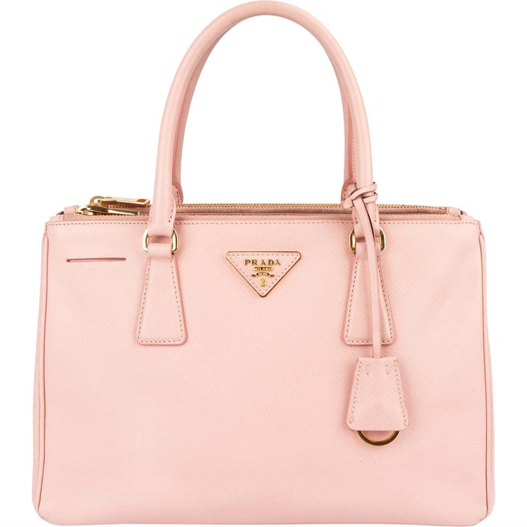 Prada Prada Pink Saffiano Leather Galleria Handbag