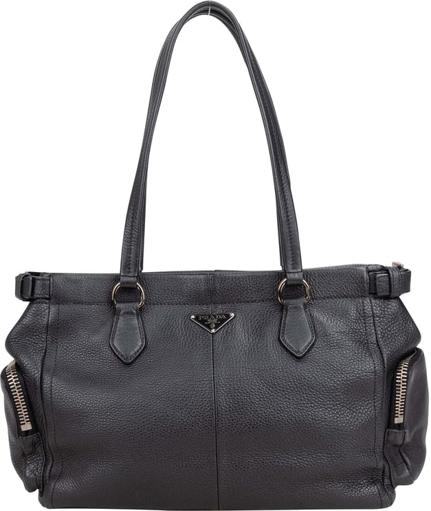 Prada Prada Calf Leather Triangle Shoulder Bag