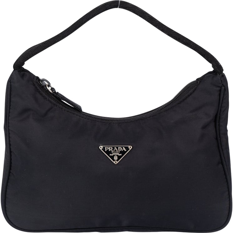 Prada Prada Black Nylon Triangle Vintage Re-Edition Handbag