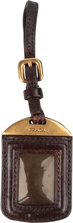 Prada Prada Brown Leather Bags Pendant