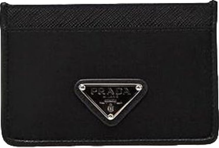 Prada Prada Black Nylon Cardholder