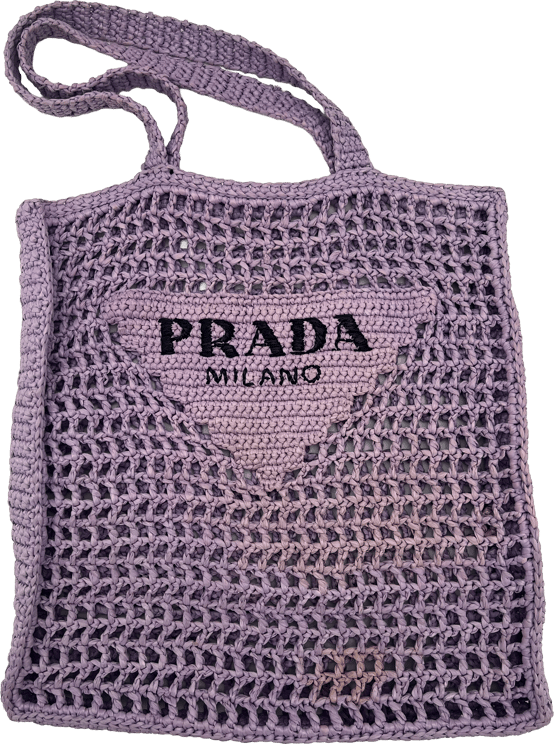 Prada Prada Raffia - Purple