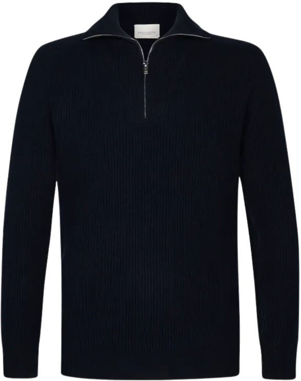 Profuomo Profuomo  Lange Mouw Overhemden Donkerblauw Ppwj30025