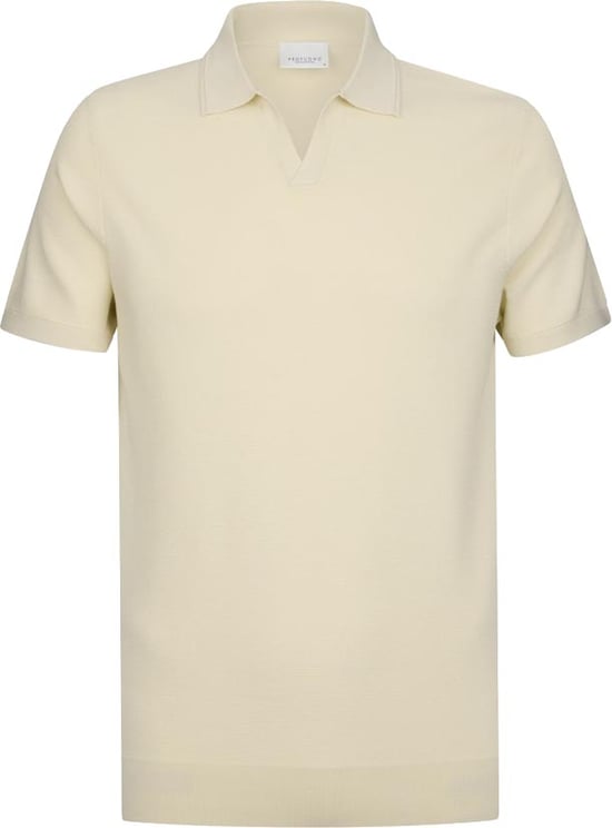 Profuomo Profuomo - Polo open collar - PPXD10009B - E Off white