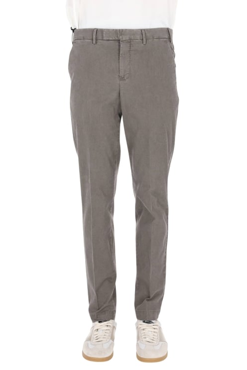 PT Torino Master Fit Faded Cotton Trousers