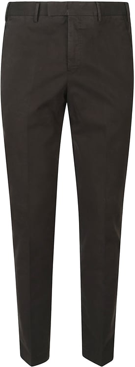 PT Torino Master Flat Front Pant Brown