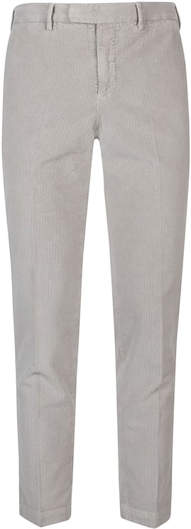 PT Torino Master Flat Front Pant White