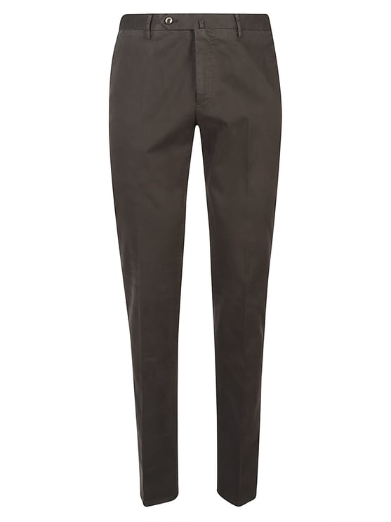PT Torino Slim Flat Front Pant Brown