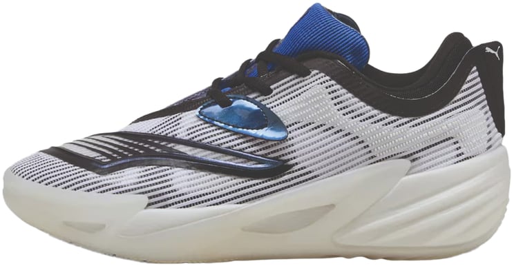 Puma Puma All-Pro NITRO 2 Shammgod Basketbalschoen Zwart Wit